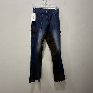 Native Equestrian Women's Riding Pants Size 30 Suede Detailing Boot‎ Straps NWT